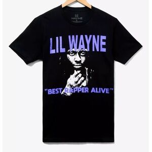 NWT Lil Wayne Best Rapper Alive Portrait T-Shirt size medium
